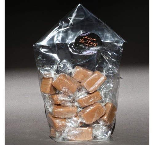 Sachet bonbons caramel papillotes 200g