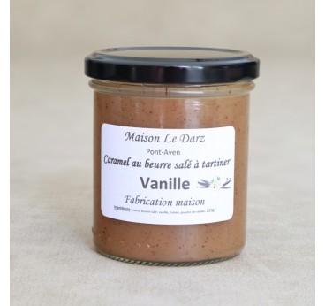 Caramel au beurre salé à tartiner vanille 220g