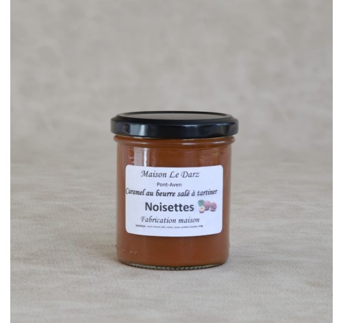Caramel au beurre salé à tartiner noisette 220g